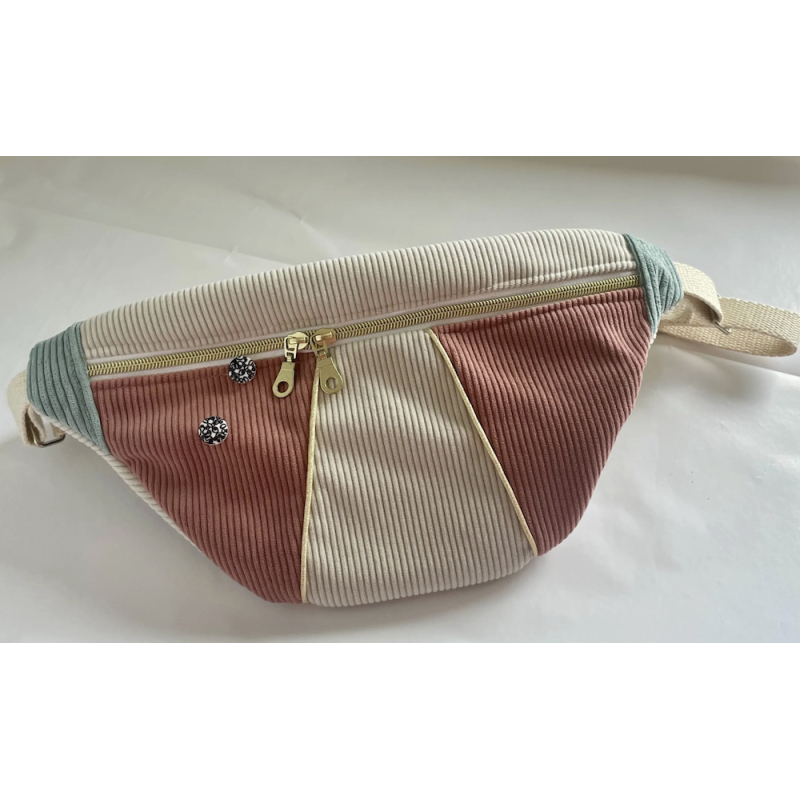 Sur commande - Sac banane trois couleurs