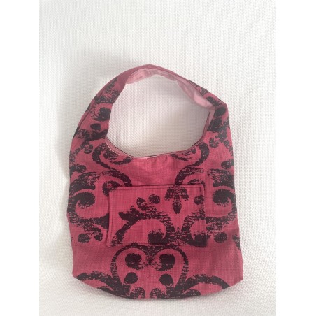 Sac à main femme artisanal avec poches – Jacquard ou lin beige attrape-rêves