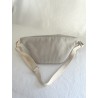 Sac banane en velours côtelé trois couleurs ou suédine marron | Fait main